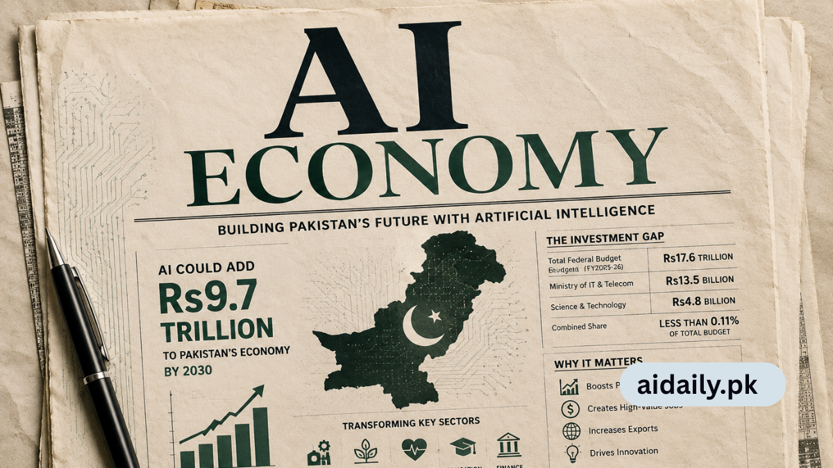 AI Could Add Rs9.7 Trillion to Pakistan’s Economy by 2030 But Is Pakistan Ready